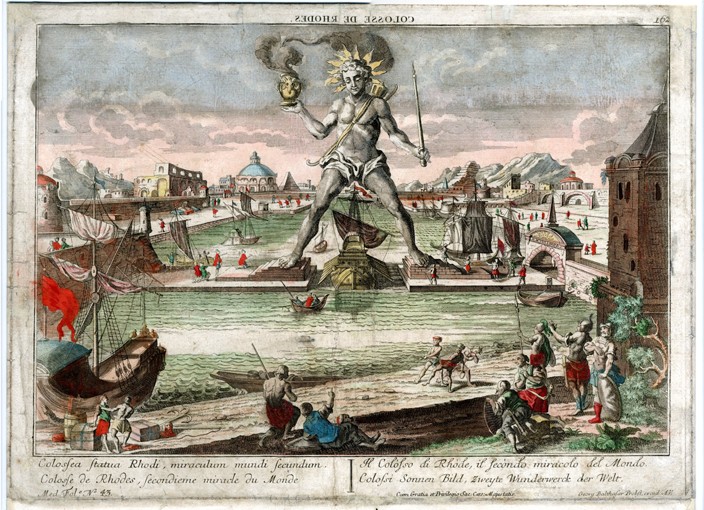 The Colossus of Rhodes à Artiste inconnu