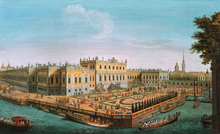 The Summer Palace in St. Petersburg à Artiste inconnu