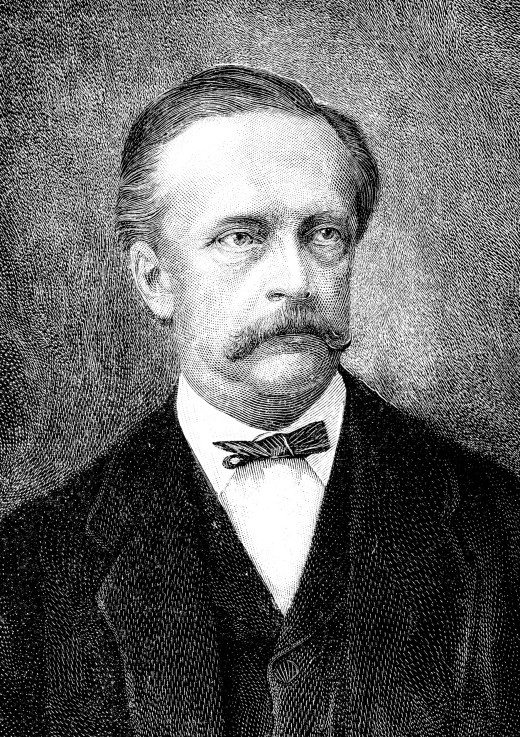 German physician and physicist Hermann von Helmholtz (1821-1894) à Artiste inconnu