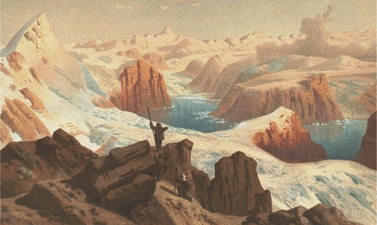 The second German northpolar expedition to the Arctic and Greenland in 1869 à Artiste inconnu