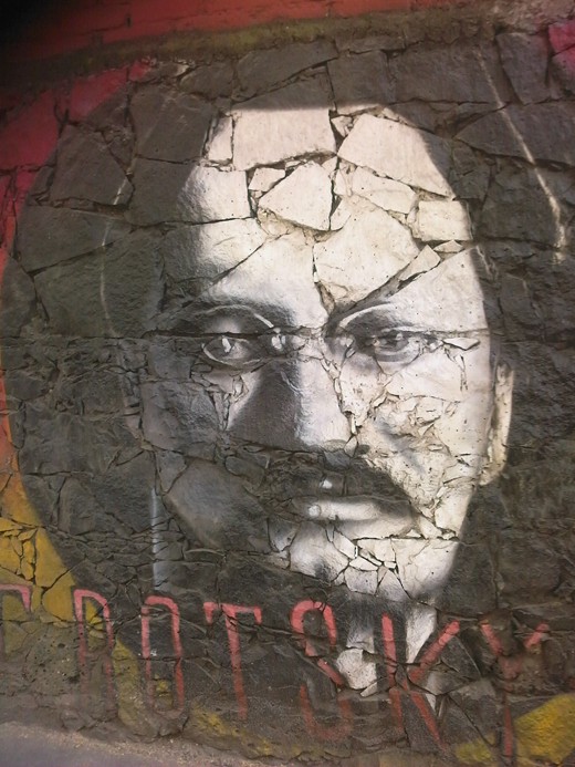 Graffiti of Leon Trotsky à Artiste inconnu