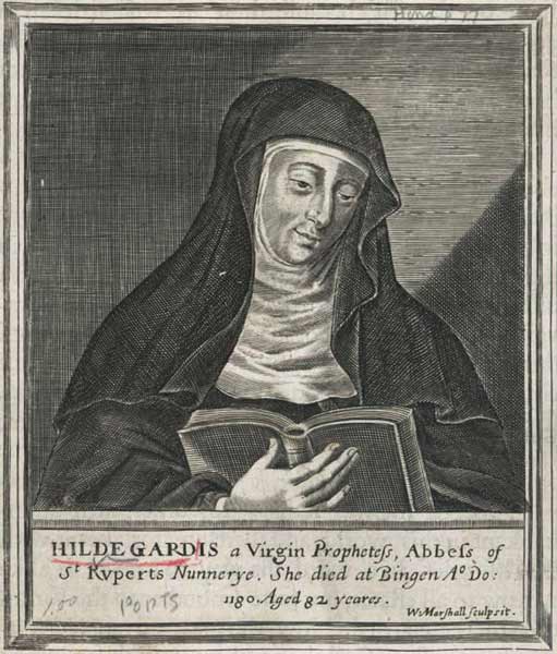 Hildegard of Bingen à Artiste inconnu
