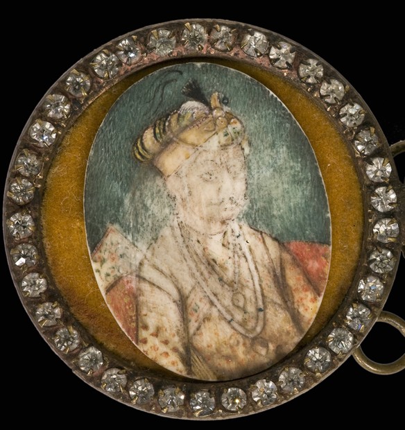 Portrait of Akbar the Great (1542-1605), Mughal Emperor à Artiste inconnu