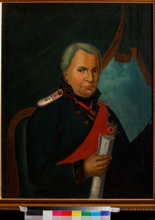 Portrait of Alexander Semyonovich Shishkov (1754-1841) à Artiste inconnu