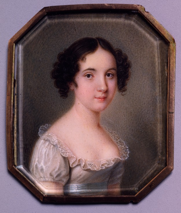 Portrait of Countess Maria N. Raevskaya (1805-1863) à Artiste inconnu