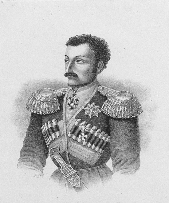 Portrait of of the major general Nikolay Sleptsov (1815–1851) à Artiste inconnu