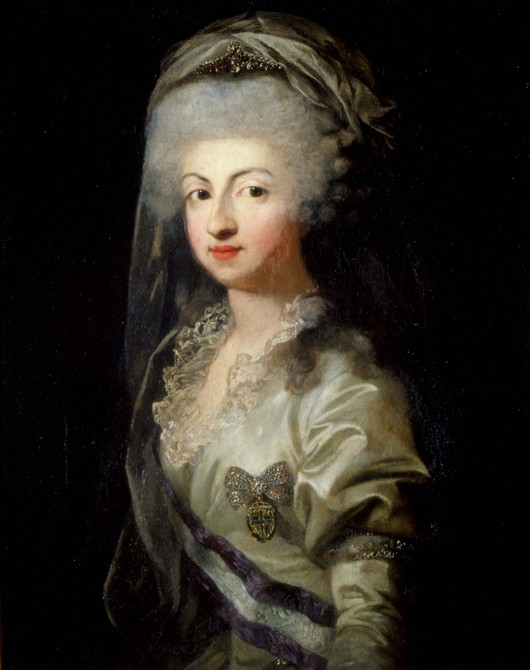 Portrait of Princess Carolina Maria Teresa Giuseppa of Parma (1770-1804) à Artiste inconnu