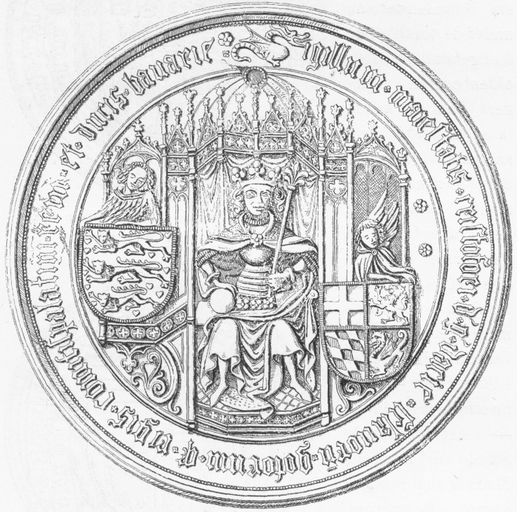 Seal with Portrait of Christopher of Bavaria à Artiste inconnu