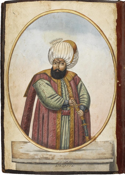The Sultan Osman I à Artiste inconnu