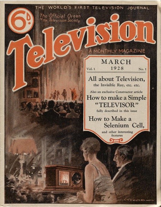 Television: A Monthly Magazine. Volume 1. The World's First Television Journal à Artiste inconnu