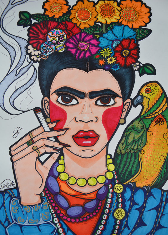 Frida Kahlo  à Vadim Gild