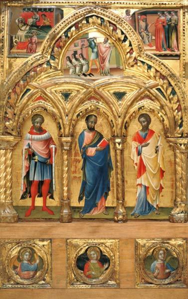 Trois saints / Lorenzo Veneziano