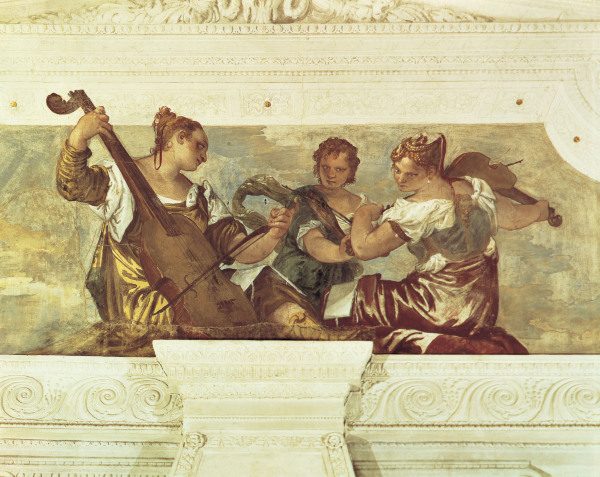P.Veronese / Harmony / Fresco à Paolo Veronese (alias Paolo Caliari)