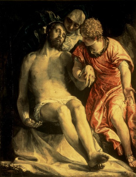 P.Veronese / Pieta / 1576-1582 à Paolo Veronese (alias Paolo Caliari)