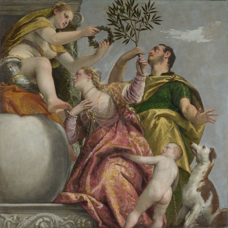 Happy Union (from: Four Allegories of Love) à Paolo Veronese (alias Paolo Caliari)