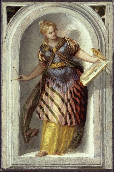 The Muse of Painting à Paolo Veronese (alias Paolo Caliari)
