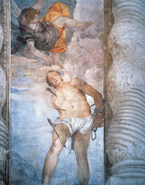 Martyrdom of St. Sebastian  (detail) à Paolo Veronese (alias Paolo Caliari)