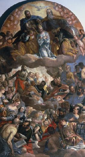 Coronation of Virgin / Veronese / c.1586