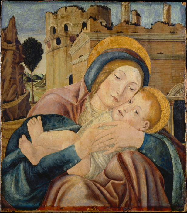 The Virgin and Child à Maître véronais vers 1510