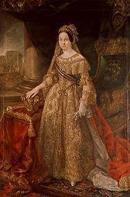 Isabelle II  d'Espagne pour la déclaration de leur majorité.
