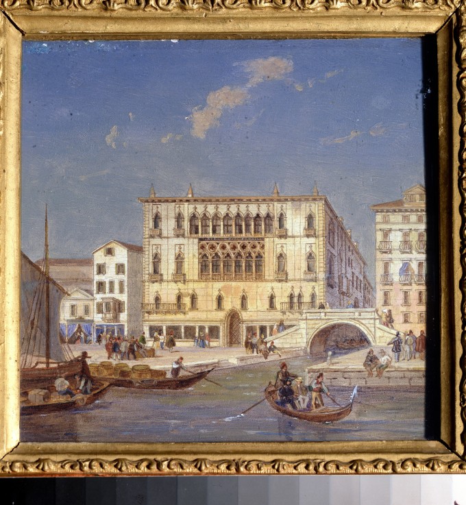 Views of Venice. Palazzo Bernardo à Victor Vincent Adam