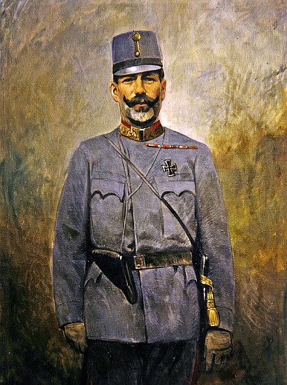 Archduke Eugen of Austria, c.1916 à Vienna Nedomansky Studio