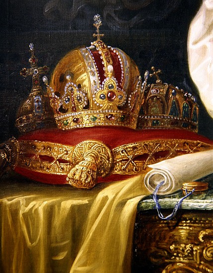 Detail from Franz Joseph I of Austria, c.1916 à Vienna Nedomansky Studio