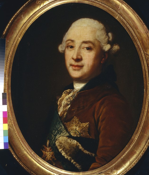 Portrait of Vice-Chancellor Prince Alexander Mikhaylovich Golitsyn (1723-1807) à Vigilius Erichsen