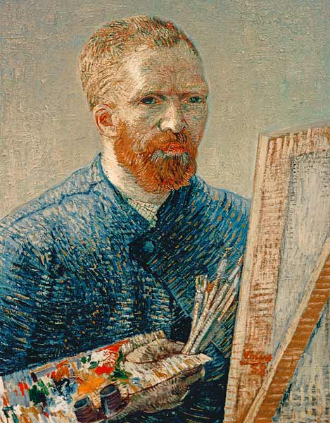 Van Gogh / Self-portrait / 1888 - Vincent van Gogh
