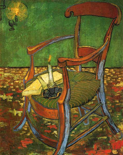 la chaise de Gauguin à Vincent van Gogh