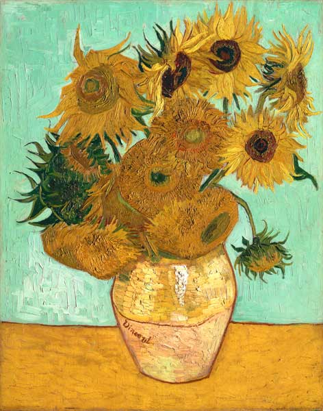 Les tournesols à Vincent van Gogh
