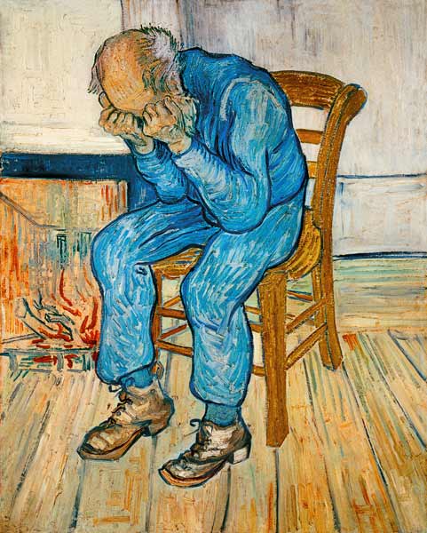 Old Man in Sorrow (On the Threshold of Eternity) à Vincent van Gogh