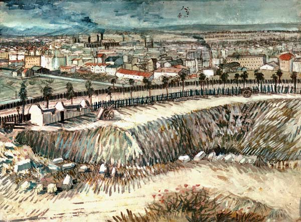 ville d'usine à Vincent van Gogh