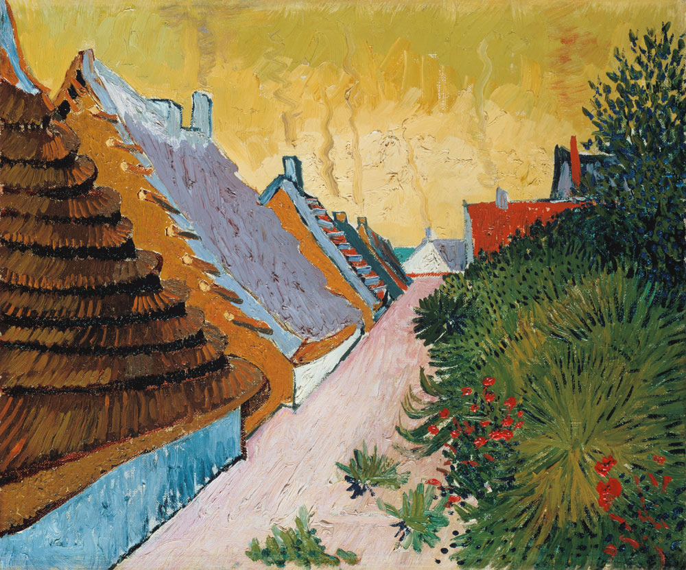 Ruelle de Saintes- Maries à Vincent van Gogh
