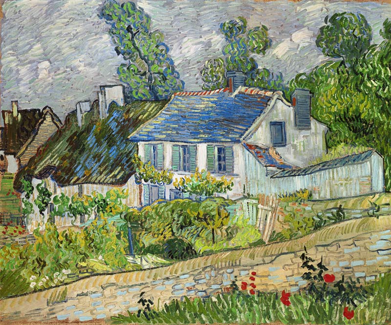 Maisons à Auvers ll à Vincent van Gogh