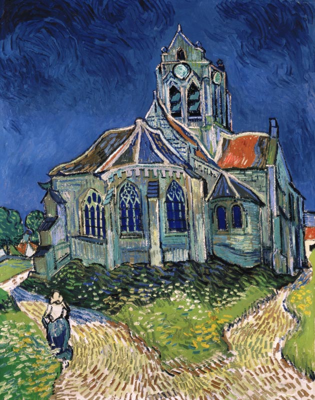 L'église d'Auvers-sur-Oise à Vincent van Gogh