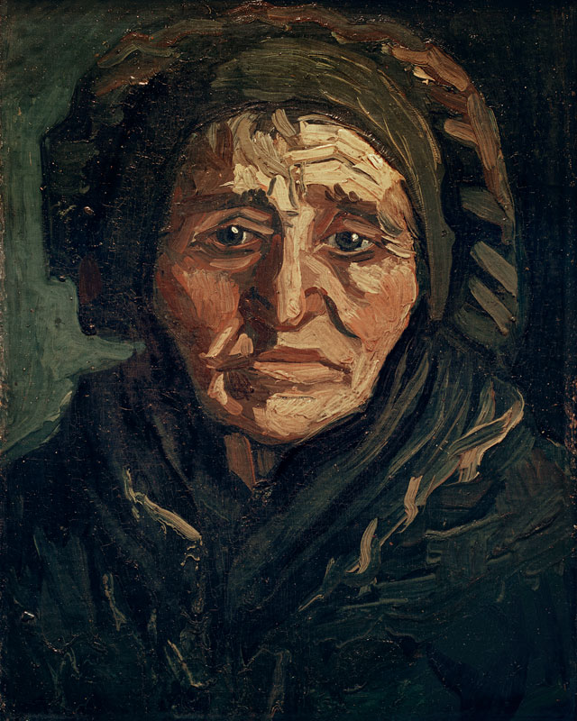 v.Gogh/Peasant woman/Woman w.bonnet/1884 à Vincent van Gogh