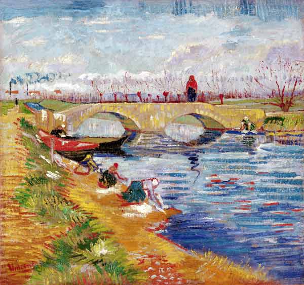 Pont de Gleize près d'Arles à Vincent van Gogh