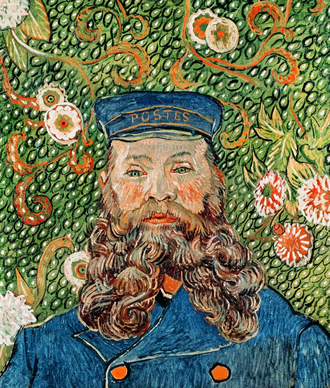 Portrait du facteur Joseph Roulin à Vincent van Gogh