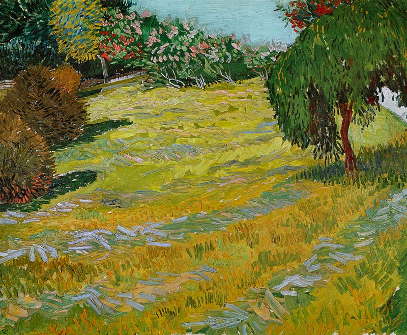 Field in Sunlight à Vincent van Gogh