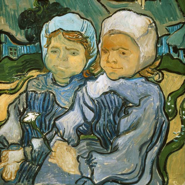 Deux enfants à Vincent van Gogh