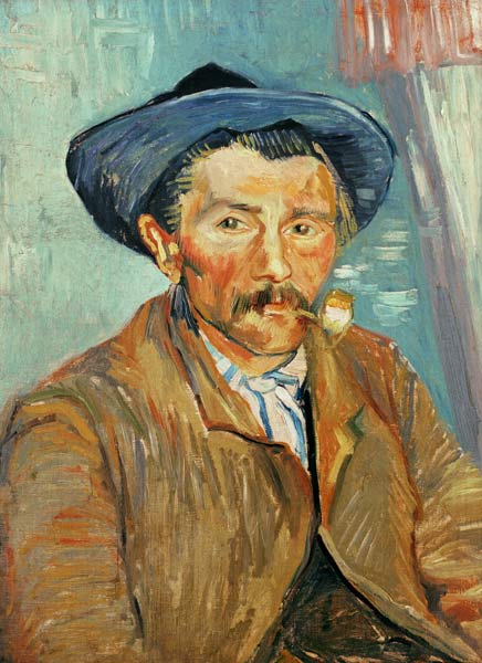 van Gogh / Man with pipe / 1888 à Vincent van Gogh