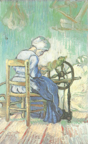 la fileuse à Vincent van Gogh