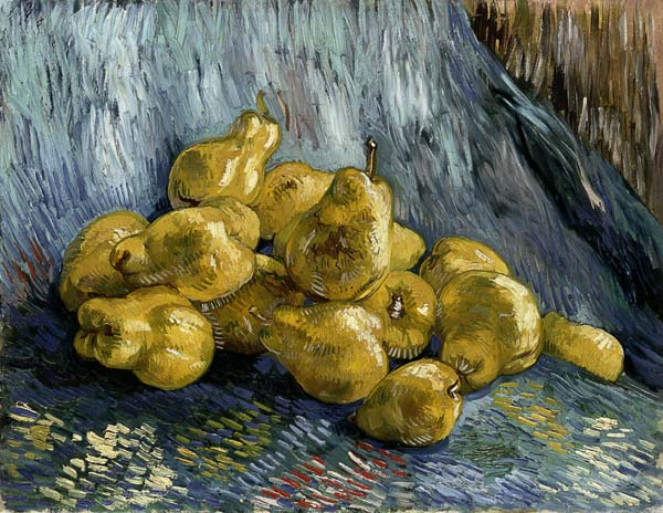 Nature morte avec des coings à Vincent van Gogh