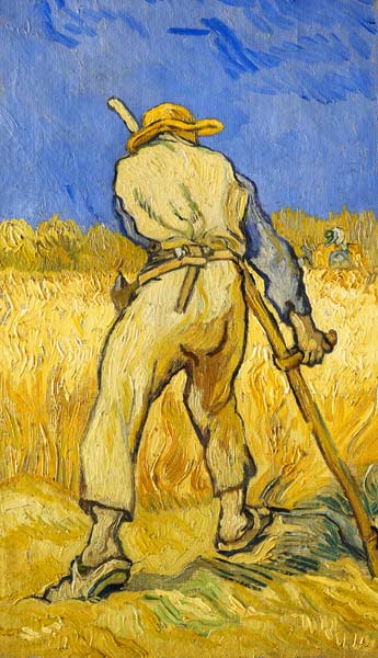 le faucheur à Vincent van Gogh