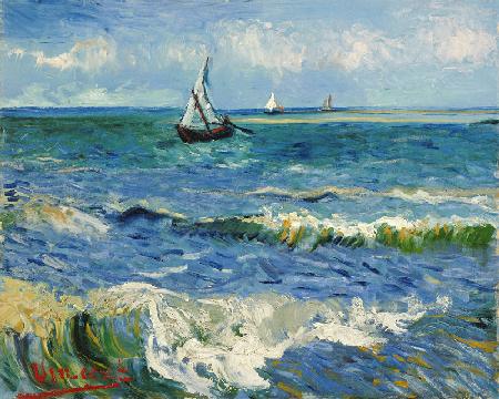 La mer à Saintes-Maries de la Mer 1888