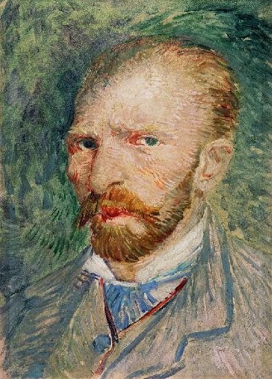 Autoportriat avec béret - tableau de Claude Monet en reproduction imprimée  ou copie peinte à l\'huile sur toile