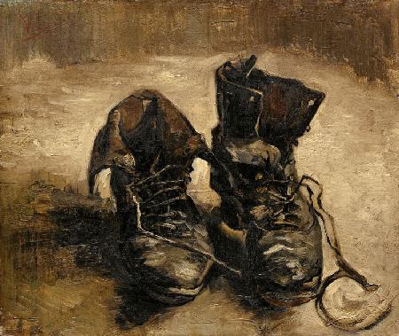 Vieux souliers aux lacets 1886