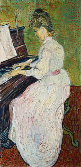 Mademoiselle Gachet au piano