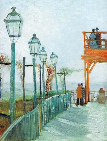 Terrasse et Point d'Observation au Moulin de Blute-Fin, Montmartre